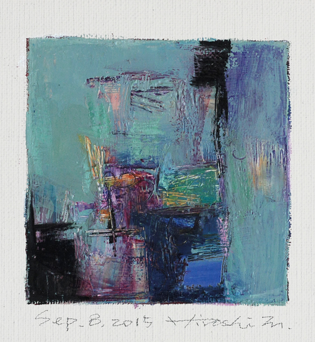 hiroshi matsumoto 9x9 paintings