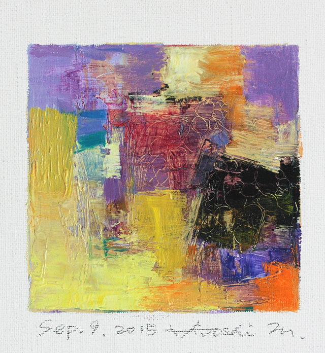 hiroshi matsumoto 9x9 paintings