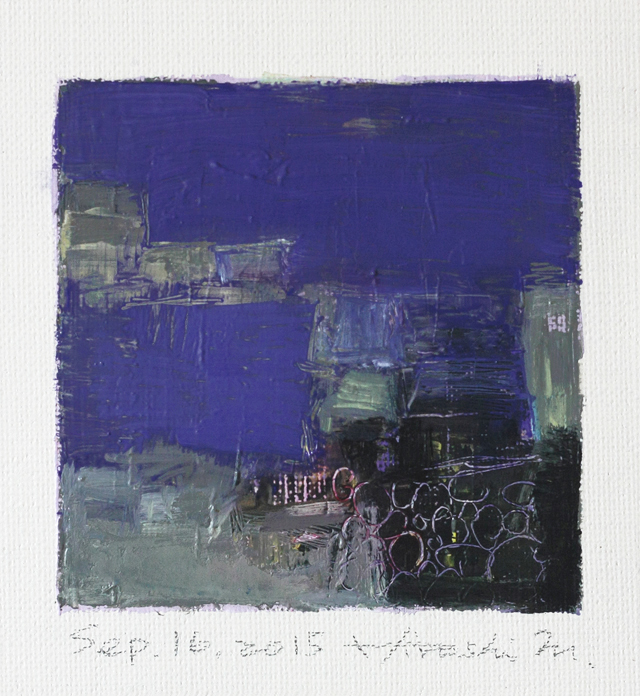 hiroshi matsumoto 9x9 paintings