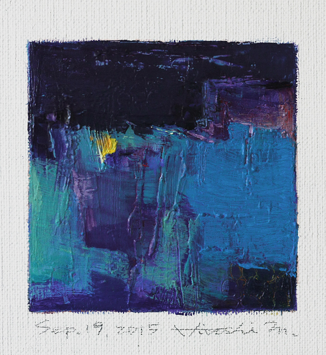 hiroshi matsumoto 9x9 paintings