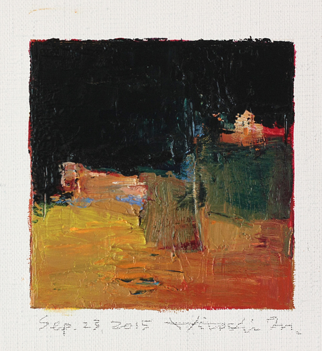hiroshi matsumoto 9x9 paintings
