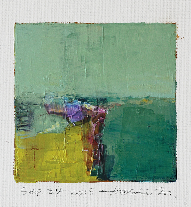 hiroshi matsumoto 9x9 paintings