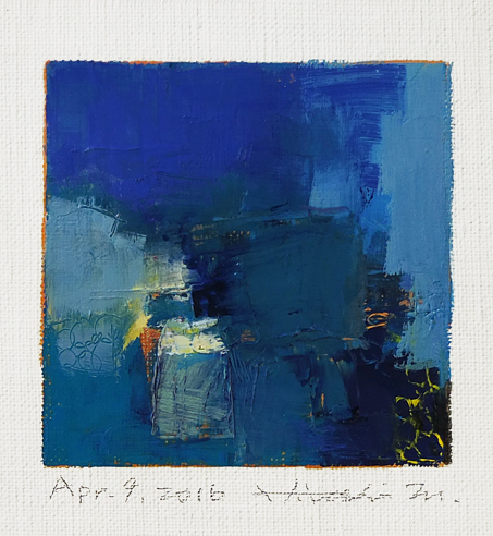 hiroshi matsumoto 9x9 paintings