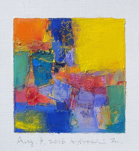 hiroshi matsumoto 9x9 paintings