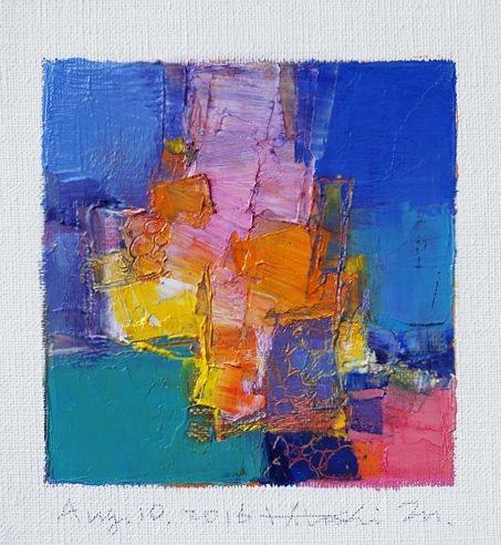 hiroshi matsumoto 9x9 paintings