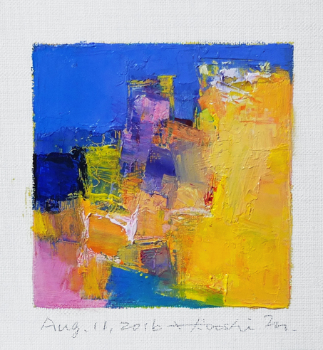 hiroshi matsumoto 9x9 paintings
