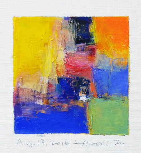 hiroshi matsumoto 9x9 paintings