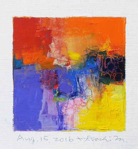 hiroshi matsumoto 9x9 paintings