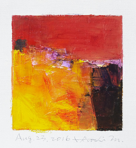 hiroshi matsumoto 9x9 paintings