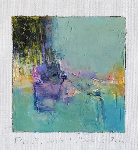hiroshi matsumoto 9x9 paintings