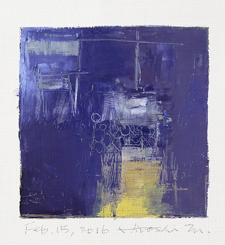 hiroshi matsumoto 9x9 paintings