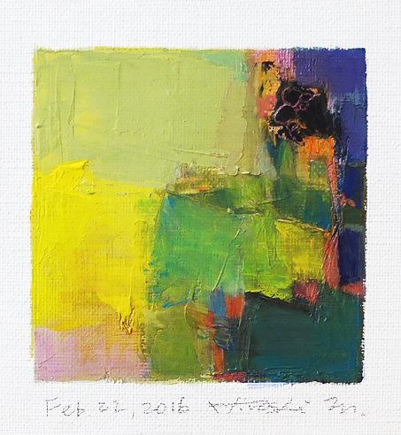 hiroshi matsumoto 9x9 paintings