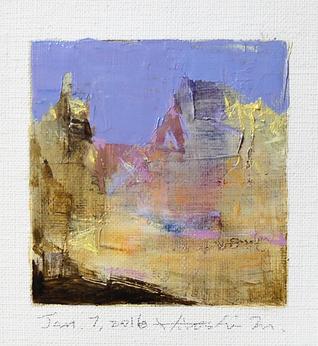 hiroshi matsumoto 9x9 paintings