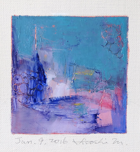 hiroshi matsumoto 9x9 paintings