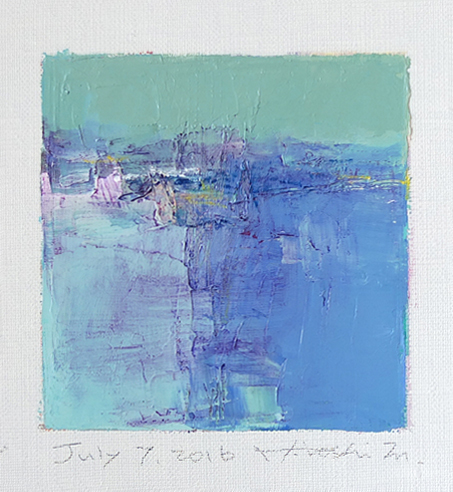 hiroshi matsumoto 9x9 paintings