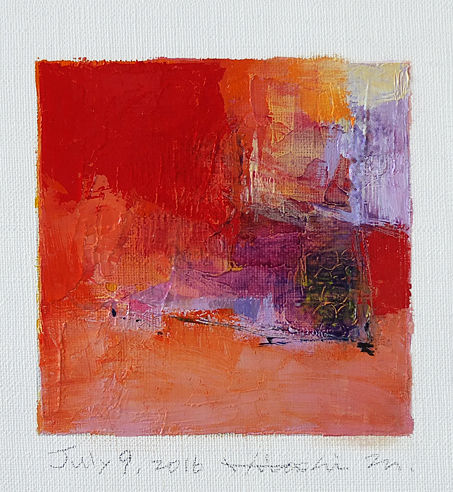 hiroshi matsumoto 9x9 paintings