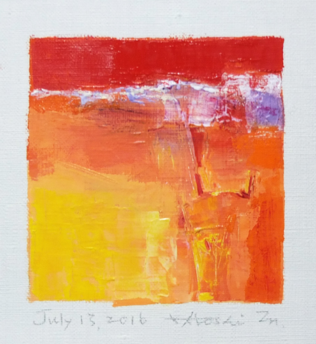 hiroshi matsumoto 9x9 paintings