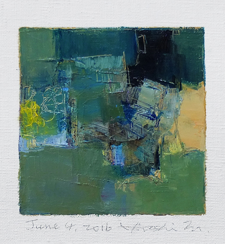 hiroshi matsumoto 9x9 paintings