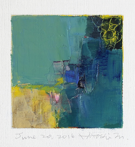 hiroshi matsumoto 9x9 paintings