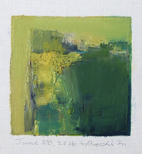 hiroshi matsumoto 9x9 paintings