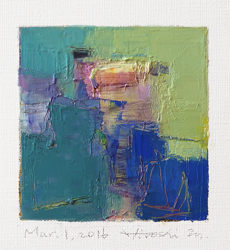 hiroshi matsumoto 9x9 paintings
