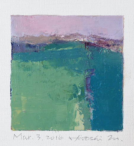 hiroshi matsumoto 9x9 paintings