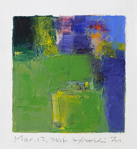 hiroshi matsumoto 9x9 paintings