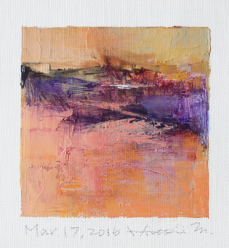 hiroshi matsumoto 9x9 paintings