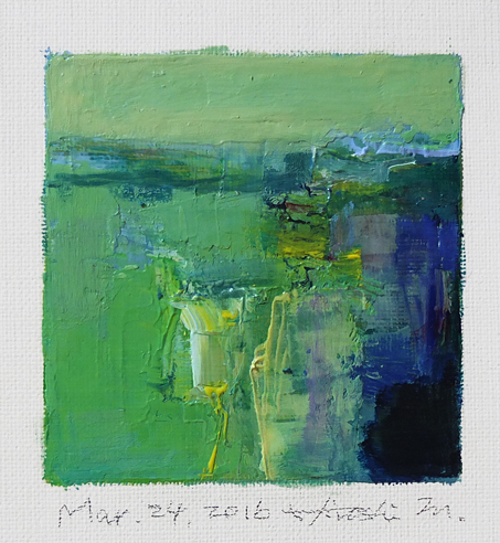 hiroshi matsumoto 9x9 paintings