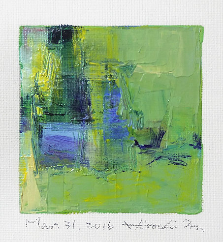 hiroshi matsumoto 9x9 paintings