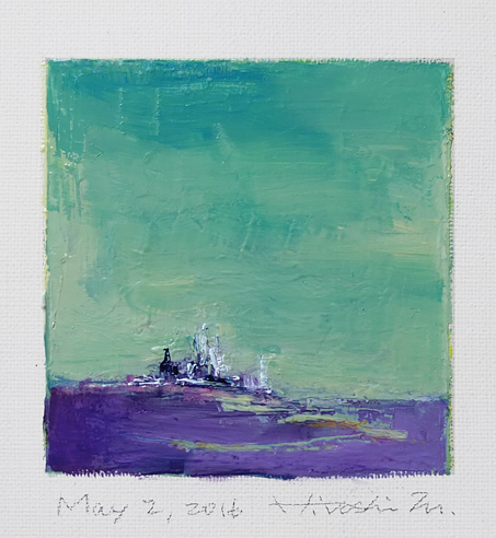 hiroshi matsumoto 9x9 paintings