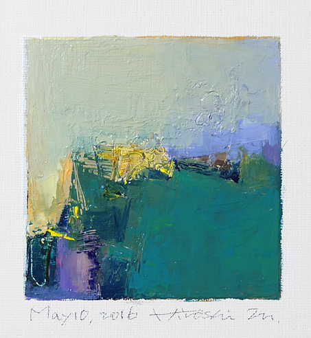 hiroshi matsumoto 9x9 paintings