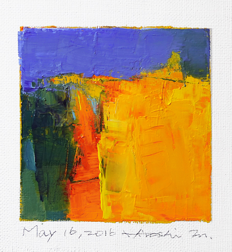 hiroshi matsumoto 9x9 paintings