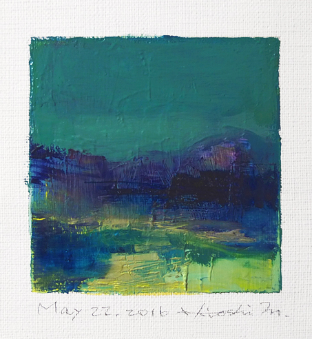 hiroshi matsumoto 9x9 paintings