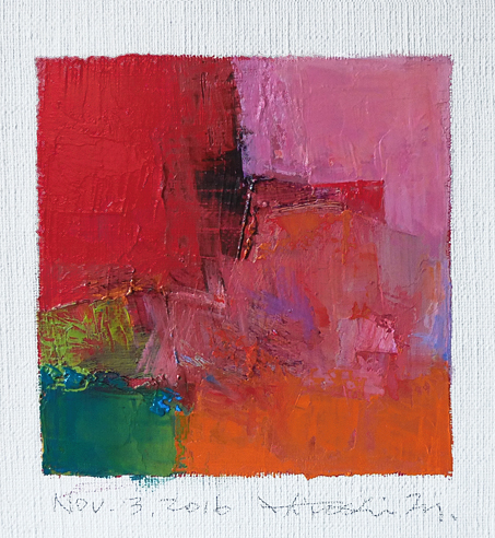 hiroshi matsumoto 9x9 paintings