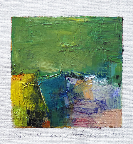 hiroshi matsumoto 9x9 paintings
