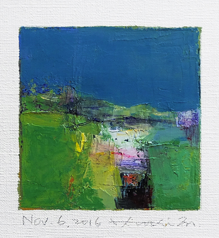 hiroshi matsumoto 9x9 paintings