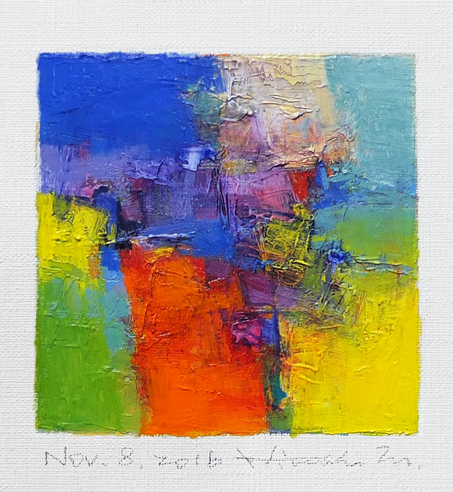 hiroshi matsumoto 9x9 paintings