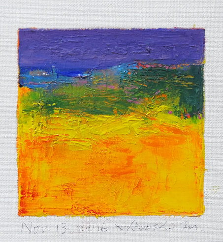 hiroshi matsumoto 9x9 paintings