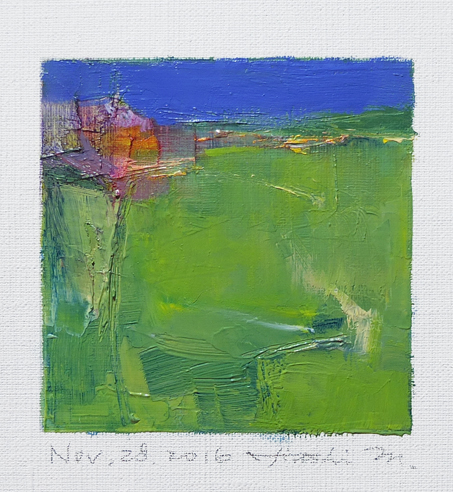 hiroshi matsumoto 9x9 paintings