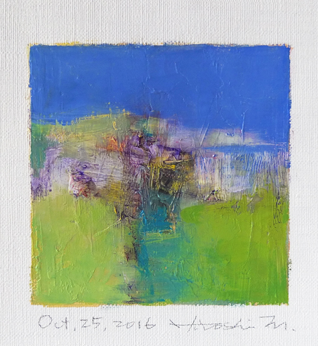 hiroshi matsumoto 9x9 paintings