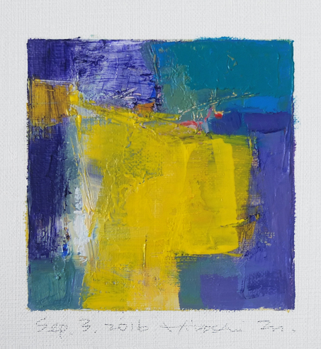 hiroshi matsumoto 9x9 paintings