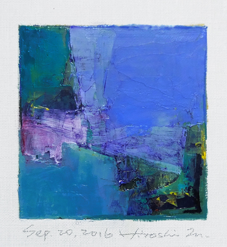 hiroshi matsumoto 9x9 paintings