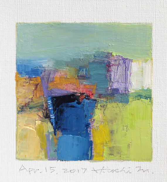 hiroshi matsumoto 9x9 paintings