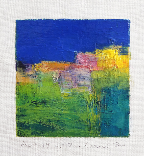 hiroshi matsumoto 9x9 paintings