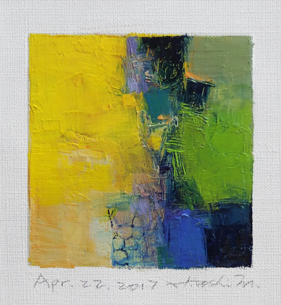 hiroshi matsumoto 9x9 paintings