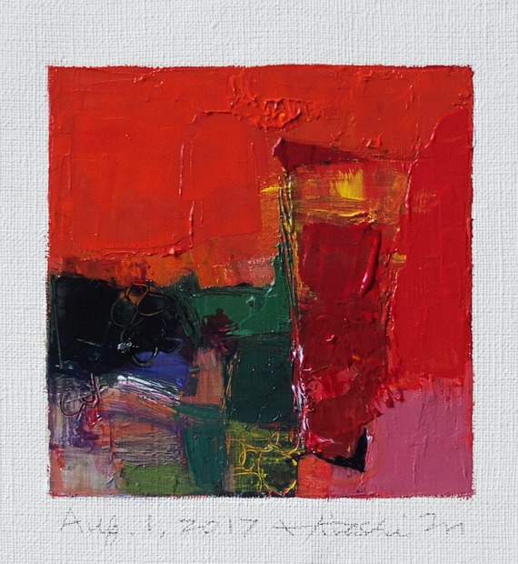 hiroshi matsumoto 9x9 paintings