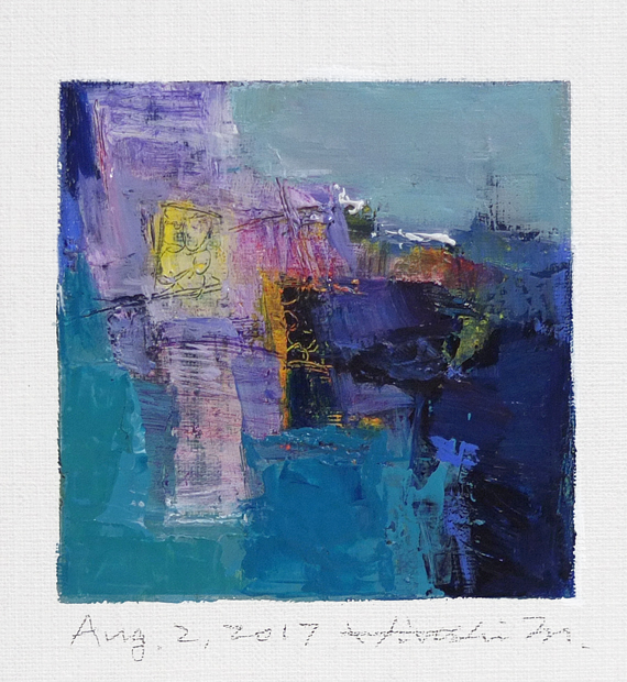 hiroshi matsumoto 9x9 paintings