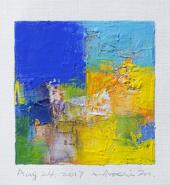 hiroshi matsumoto 9x9 paintings