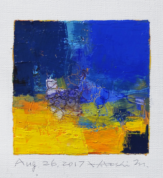 hiroshi matsumoto 9x9 paintings